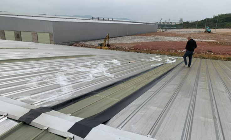 张湾厂房屋面防水维修案例